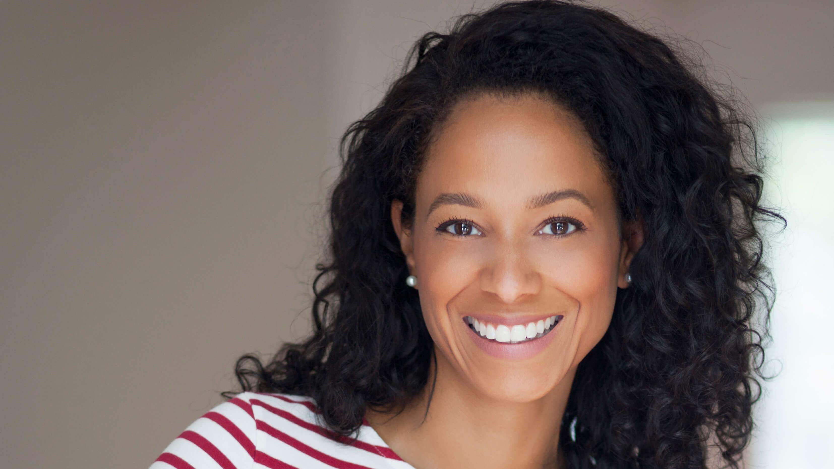woman smiling white teeth